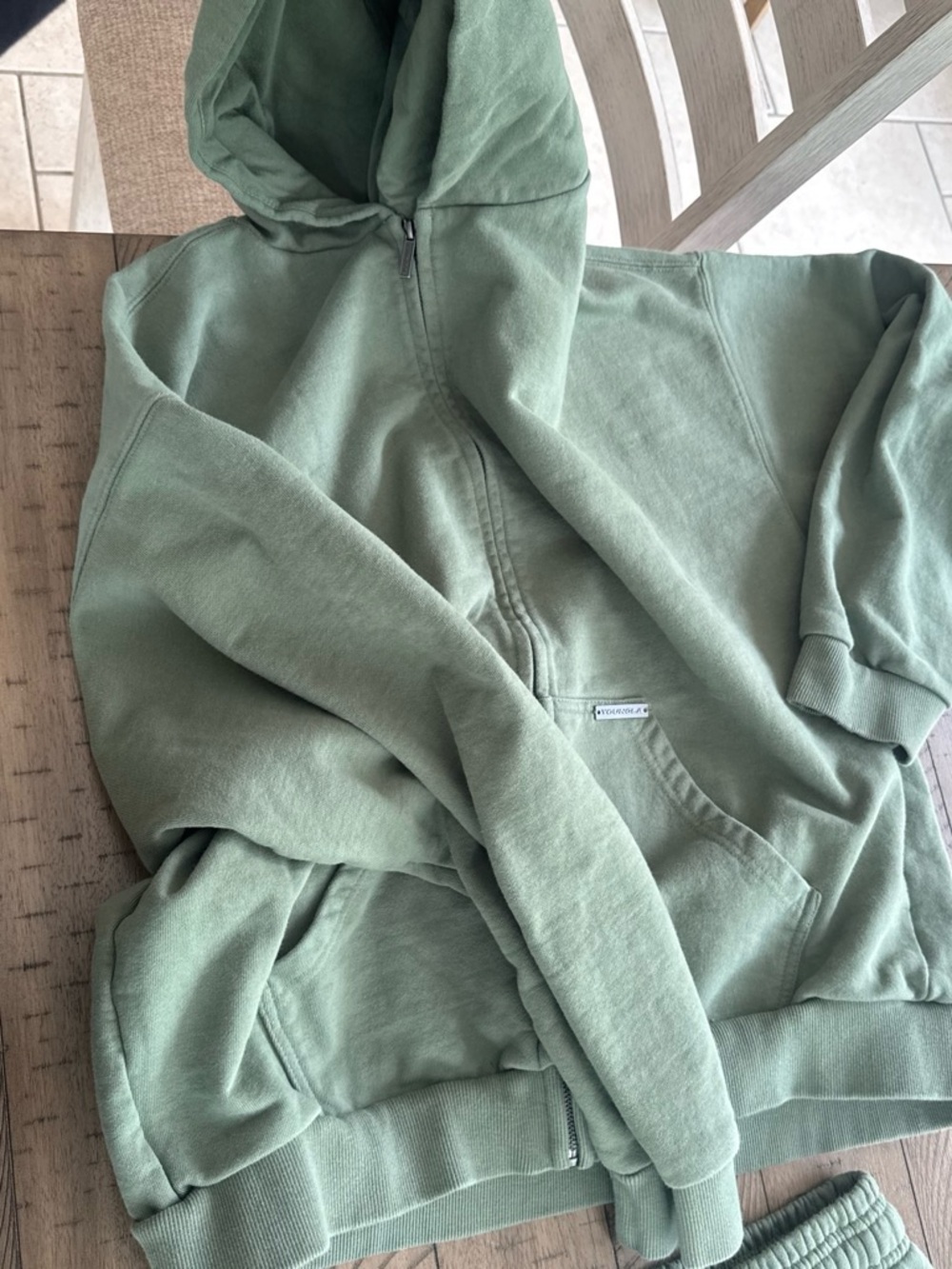 YoungLA Mint Green Cargo Joggers SET - Picture 2 of 4